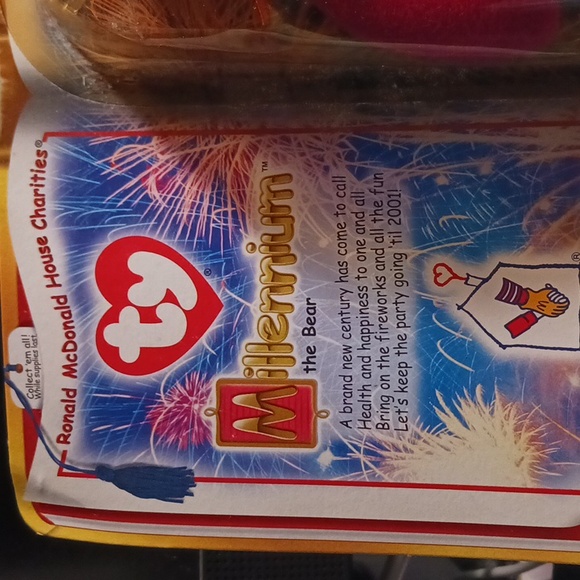Millennium Bear beanie baby - Picture 1 of 3